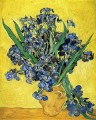 Stillleben mit Iris Vincent van Gogh 
